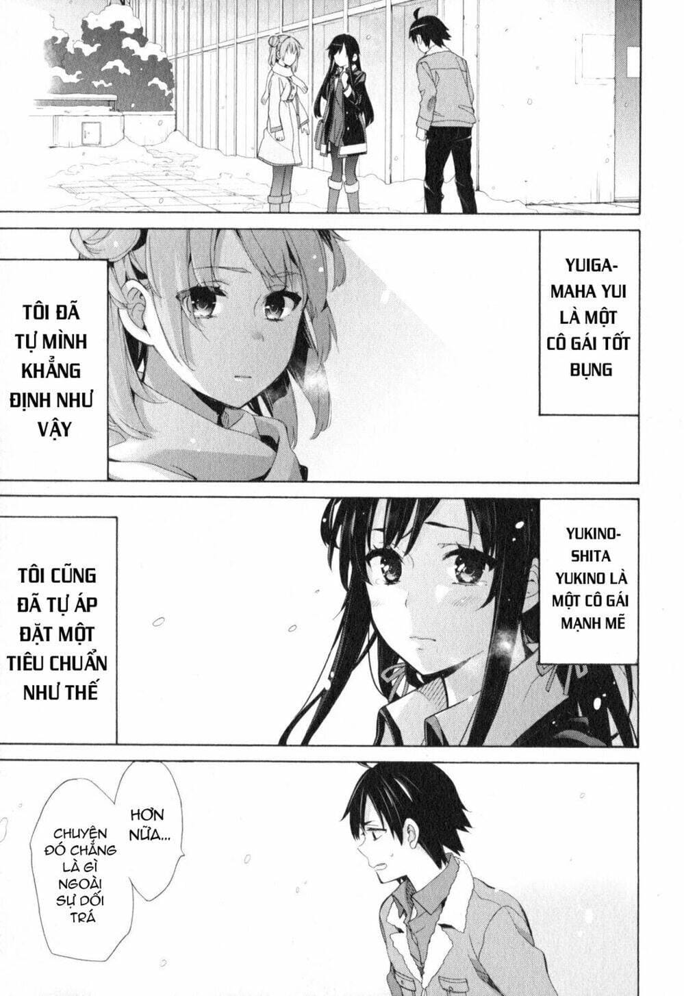 Truyện Tranh Chuyện Tình Thanh Xuân Bi Hài Của Tôi Quả Nhiên Là Sai Lầm - Oregairu trang 6
