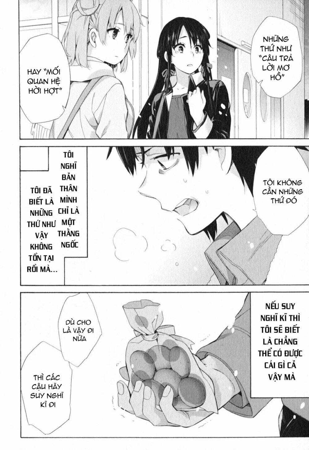 Truyện Tranh Chuyện Tình Thanh Xuân Bi Hài Của Tôi Quả Nhiên Là Sai Lầm - Oregairu trang 6