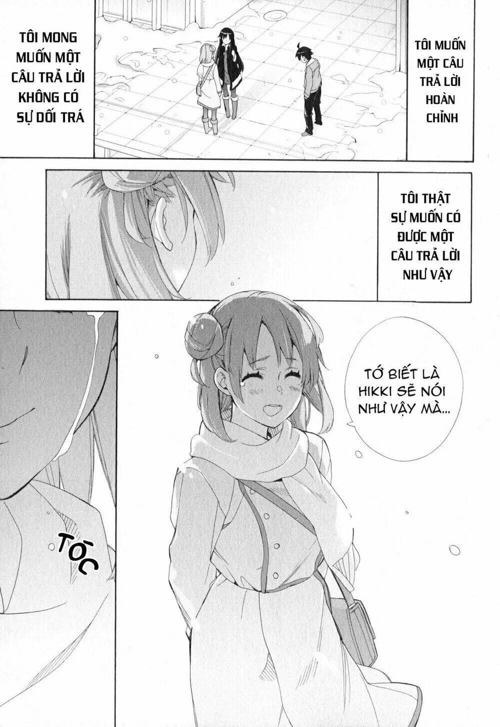 Truyện Tranh Chuyện Tình Thanh Xuân Bi Hài Của Tôi Quả Nhiên Là Sai Lầm - Oregairu trang 6