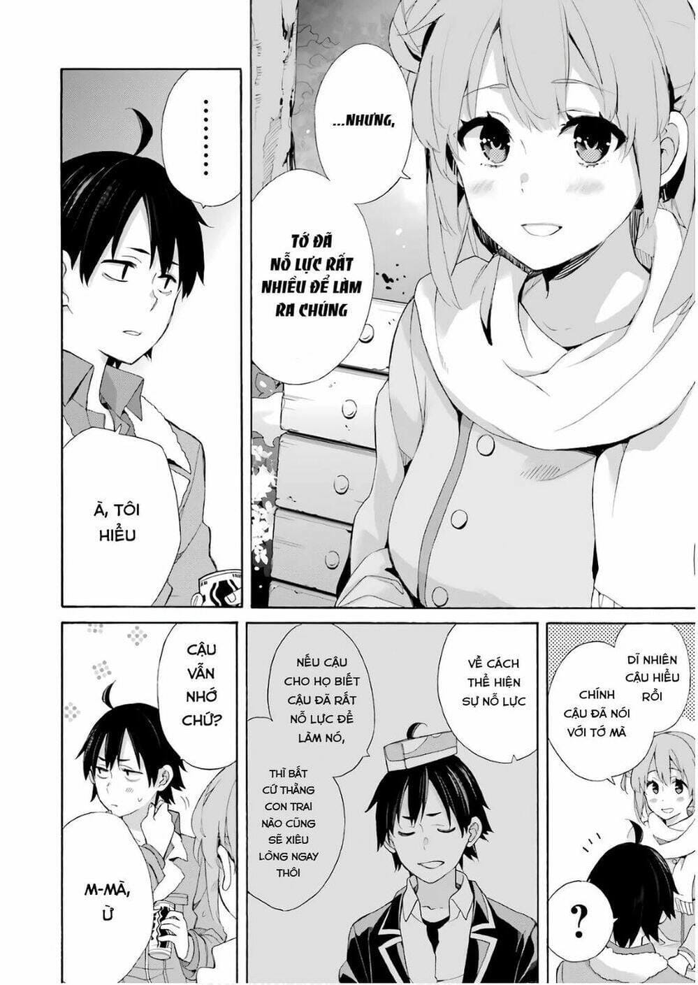 Truyện Tranh Chuyện Tình Thanh Xuân Bi Hài Của Tôi Quả Nhiên Là Sai Lầm - Oregairu trang 6