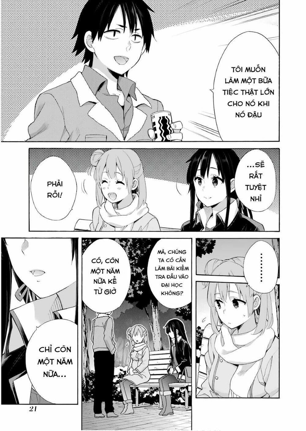 Truyện Tranh Chuyện Tình Thanh Xuân Bi Hài Của Tôi Quả Nhiên Là Sai Lầm - Oregairu trang 6