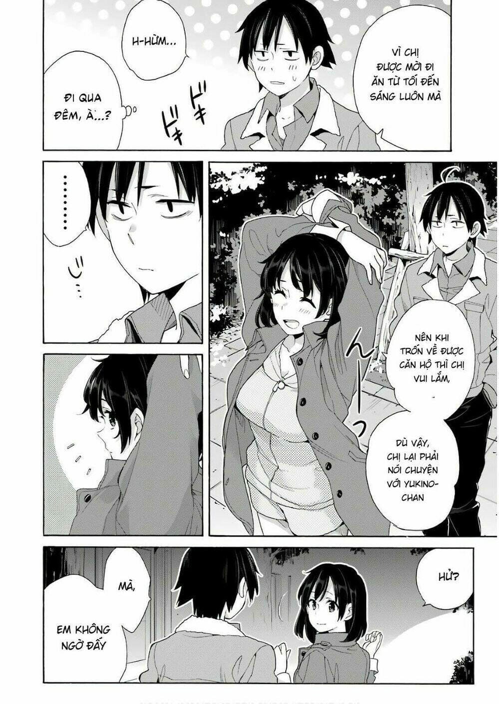 Truyện Tranh Chuyện Tình Thanh Xuân Bi Hài Của Tôi Quả Nhiên Là Sai Lầm - Oregairu trang 6