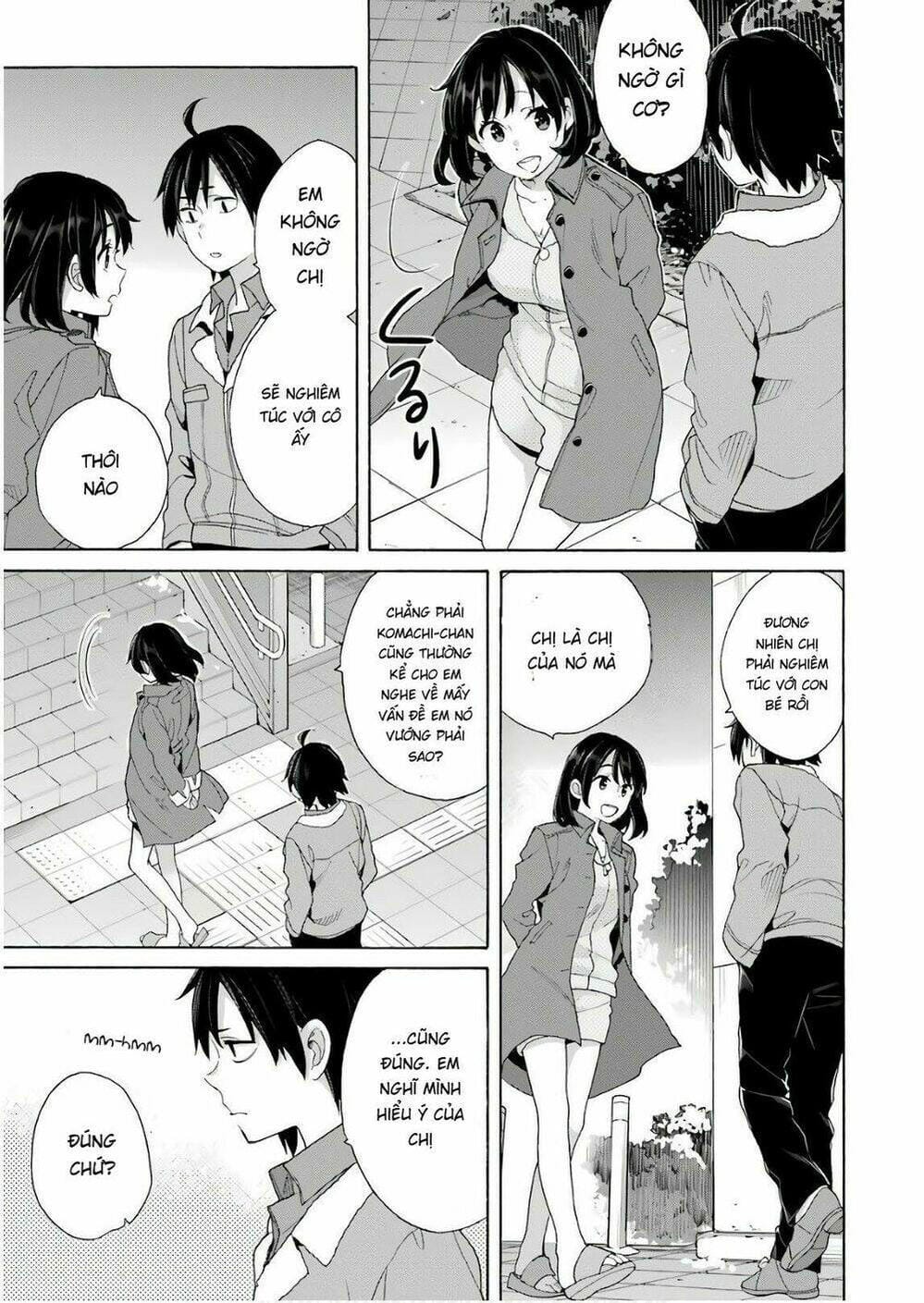 Truyện Tranh Chuyện Tình Thanh Xuân Bi Hài Của Tôi Quả Nhiên Là Sai Lầm - Oregairu trang 6