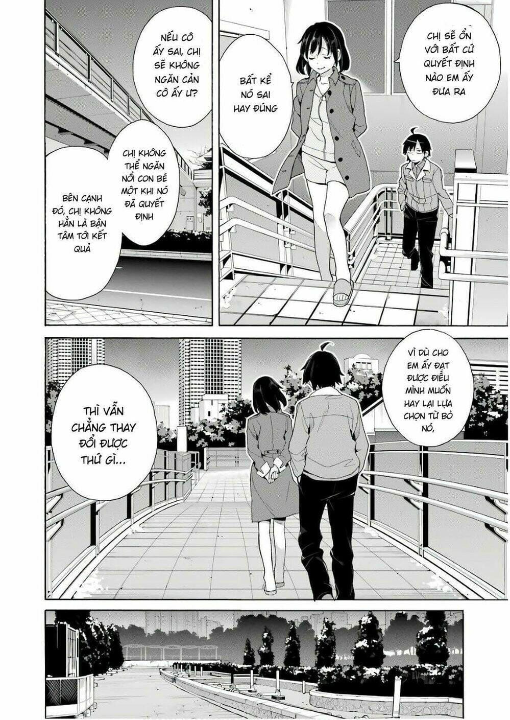 Truyện Tranh Chuyện Tình Thanh Xuân Bi Hài Của Tôi Quả Nhiên Là Sai Lầm - Oregairu trang 6