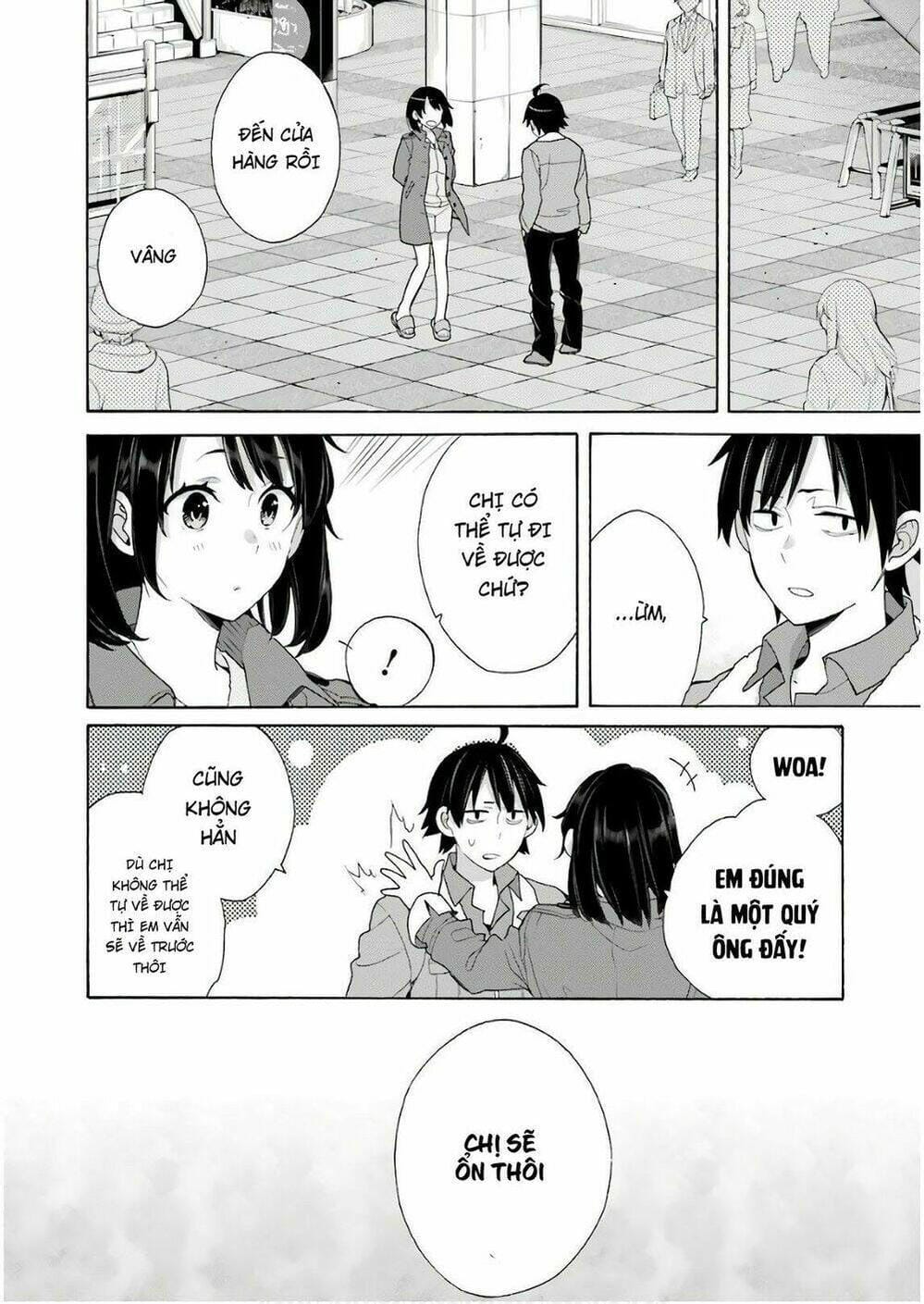 Truyện Tranh Chuyện Tình Thanh Xuân Bi Hài Của Tôi Quả Nhiên Là Sai Lầm - Oregairu trang 6