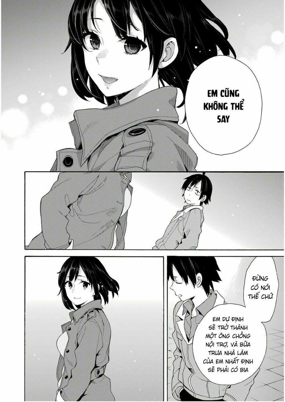 Truyện Tranh Chuyện Tình Thanh Xuân Bi Hài Của Tôi Quả Nhiên Là Sai Lầm - Oregairu trang 6