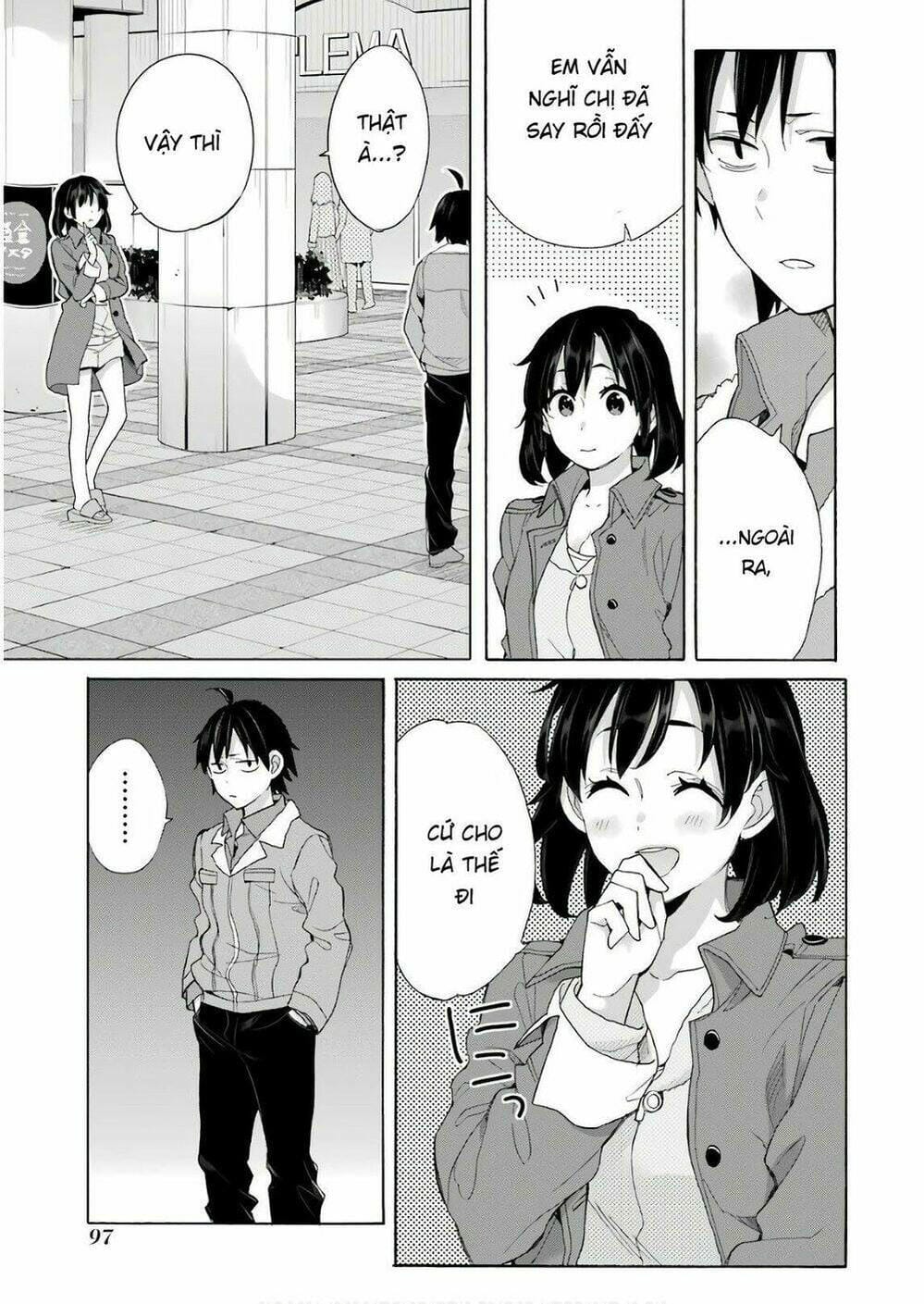 Truyện Tranh Chuyện Tình Thanh Xuân Bi Hài Của Tôi Quả Nhiên Là Sai Lầm - Oregairu trang 6