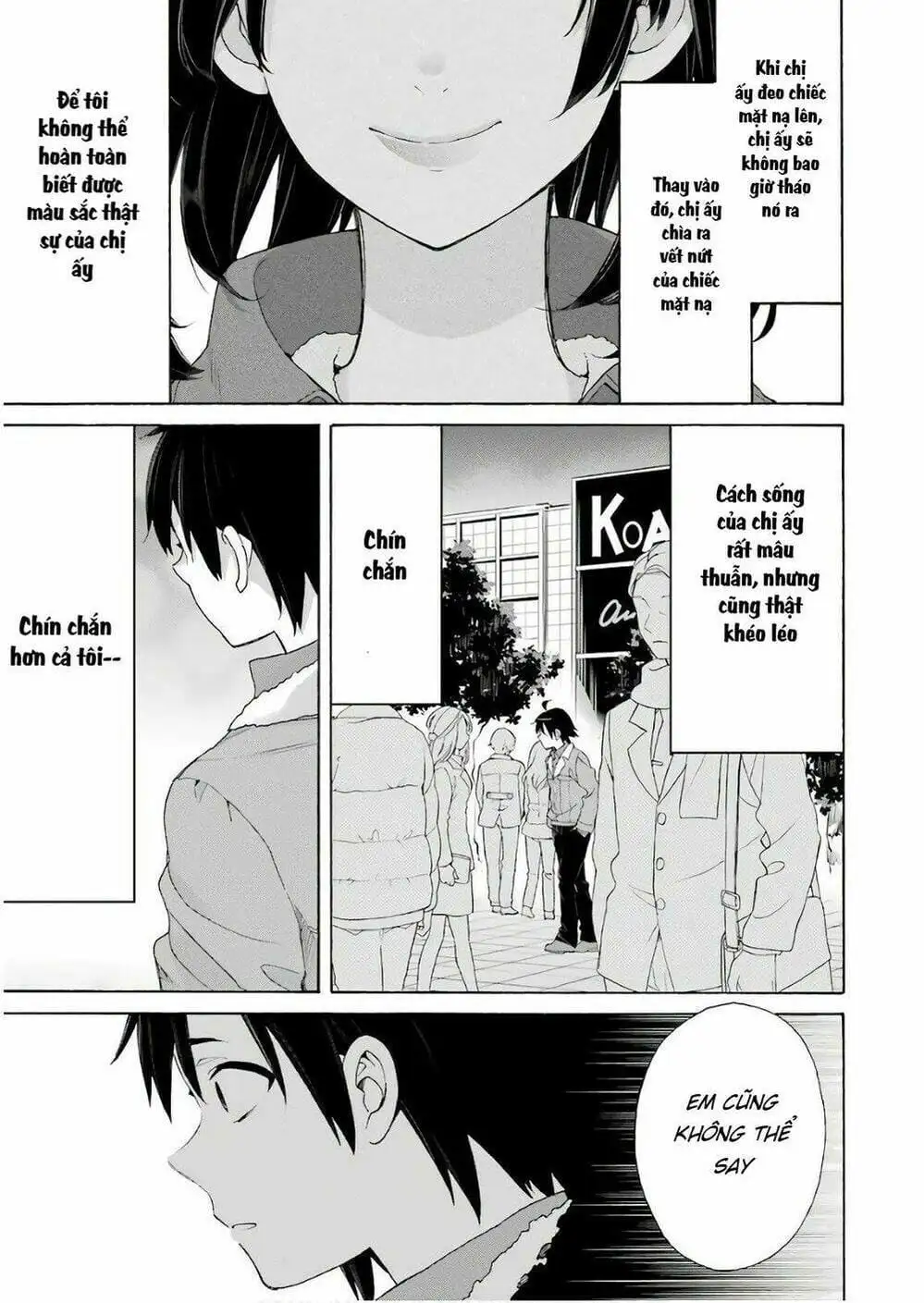 Truyện Tranh Chuyện Tình Thanh Xuân Bi Hài Của Tôi Quả Nhiên Là Sai Lầm - Oregairu trang 6