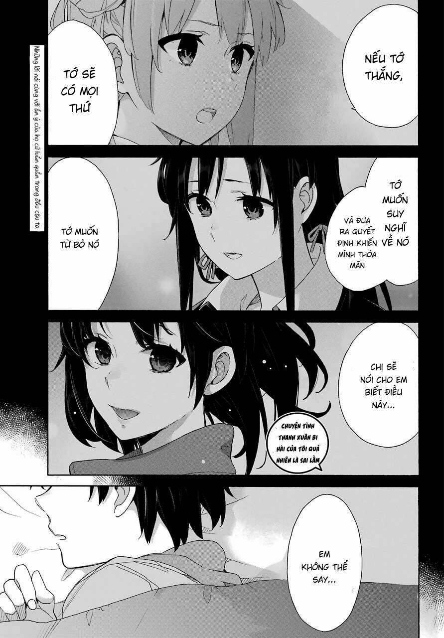 Truyện Tranh Chuyện Tình Thanh Xuân Bi Hài Của Tôi Quả Nhiên Là Sai Lầm - Oregairu trang 6