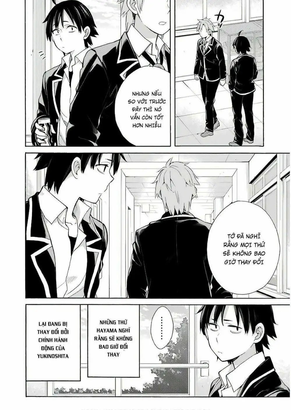 Truyện Tranh Chuyện Tình Thanh Xuân Bi Hài Của Tôi Quả Nhiên Là Sai Lầm - Oregairu trang 6