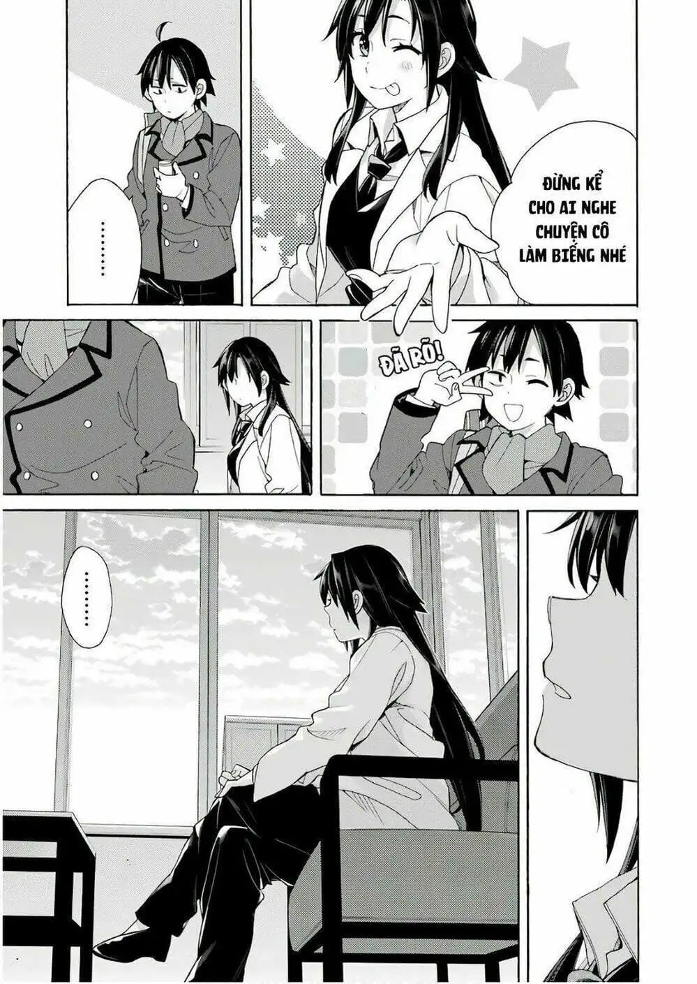 Truyện Tranh Chuyện Tình Thanh Xuân Bi Hài Của Tôi Quả Nhiên Là Sai Lầm - Oregairu trang 6