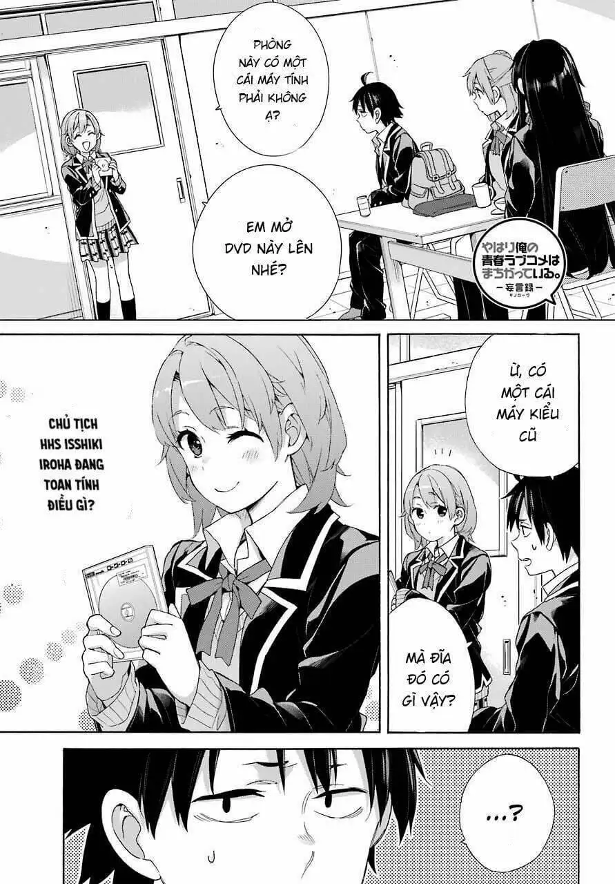 Truyện Tranh Chuyện Tình Thanh Xuân Bi Hài Của Tôi Quả Nhiên Là Sai Lầm - Oregairu trang 6