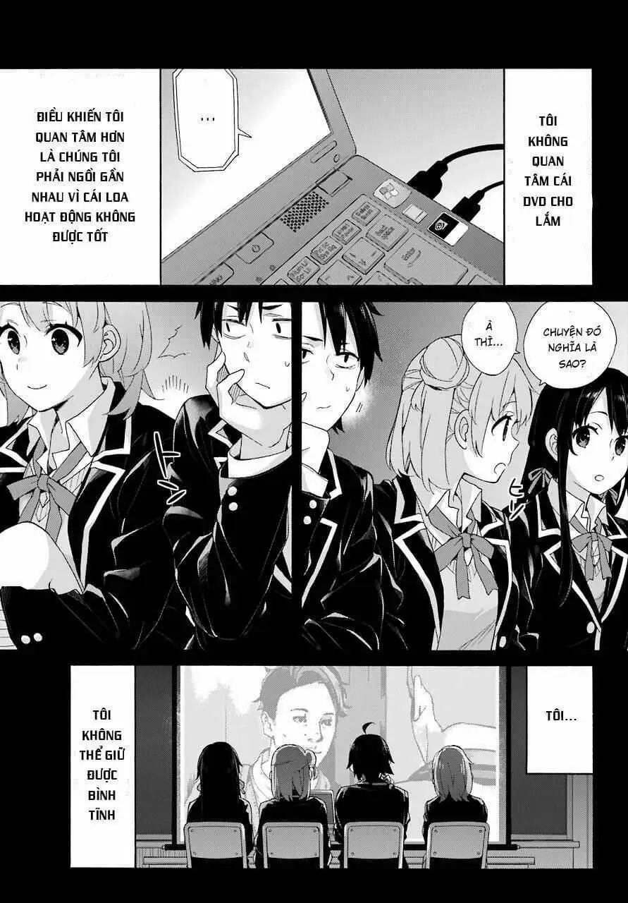 Truyện Tranh Chuyện Tình Thanh Xuân Bi Hài Của Tôi Quả Nhiên Là Sai Lầm - Oregairu trang 6