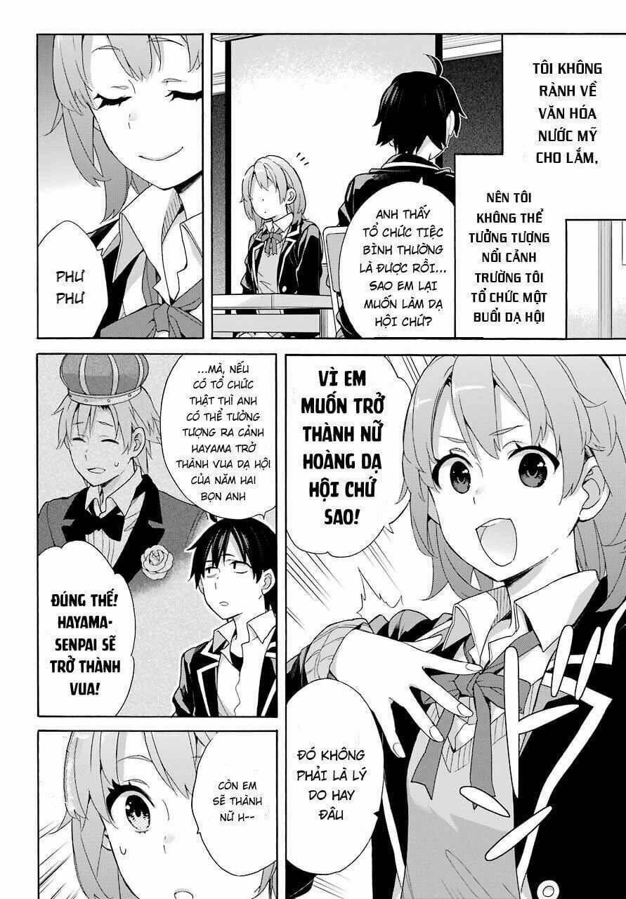 Truyện Tranh Chuyện Tình Thanh Xuân Bi Hài Của Tôi Quả Nhiên Là Sai Lầm - Oregairu trang 6