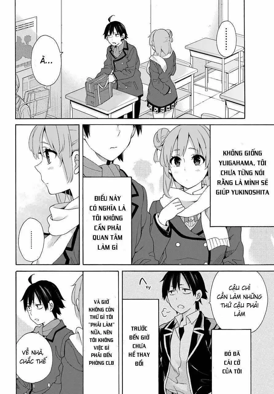 Truyện Tranh Chuyện Tình Thanh Xuân Bi Hài Của Tôi Quả Nhiên Là Sai Lầm - Oregairu trang 6