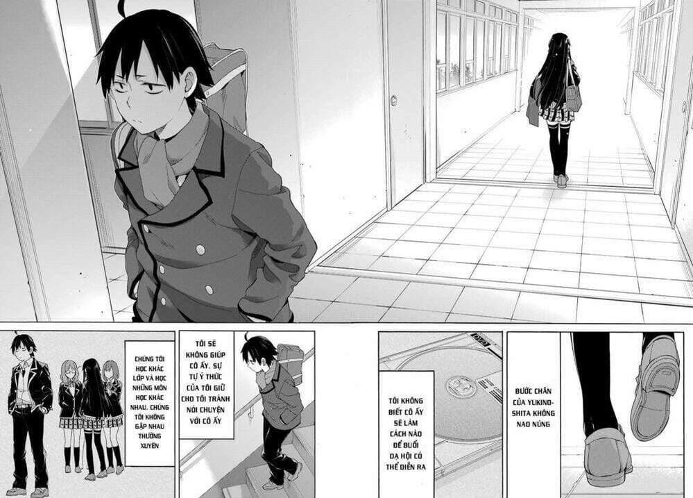 Truyện Tranh Chuyện Tình Thanh Xuân Bi Hài Của Tôi Quả Nhiên Là Sai Lầm - Oregairu trang 6