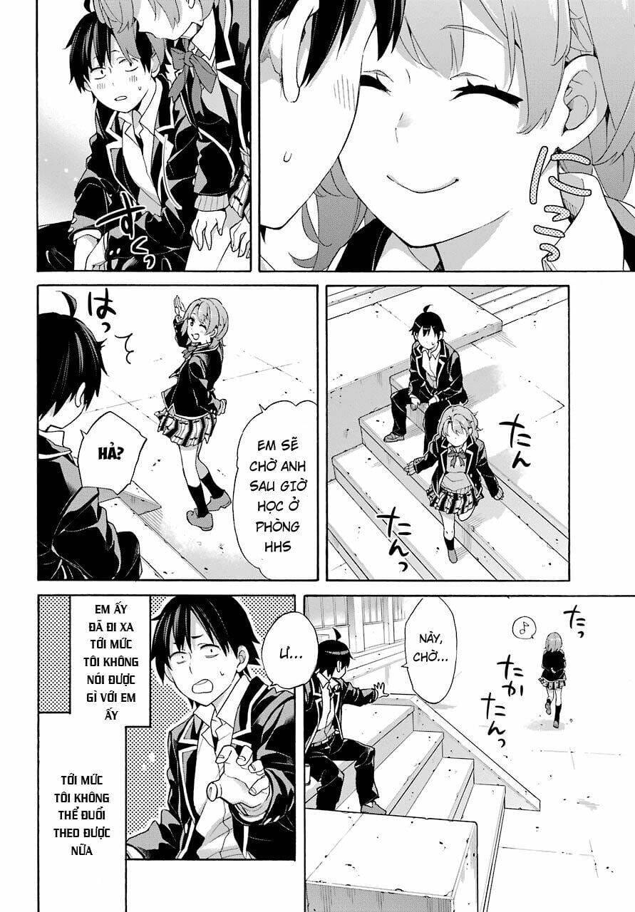 Truyện Tranh Chuyện Tình Thanh Xuân Bi Hài Của Tôi Quả Nhiên Là Sai Lầm - Oregairu trang 6