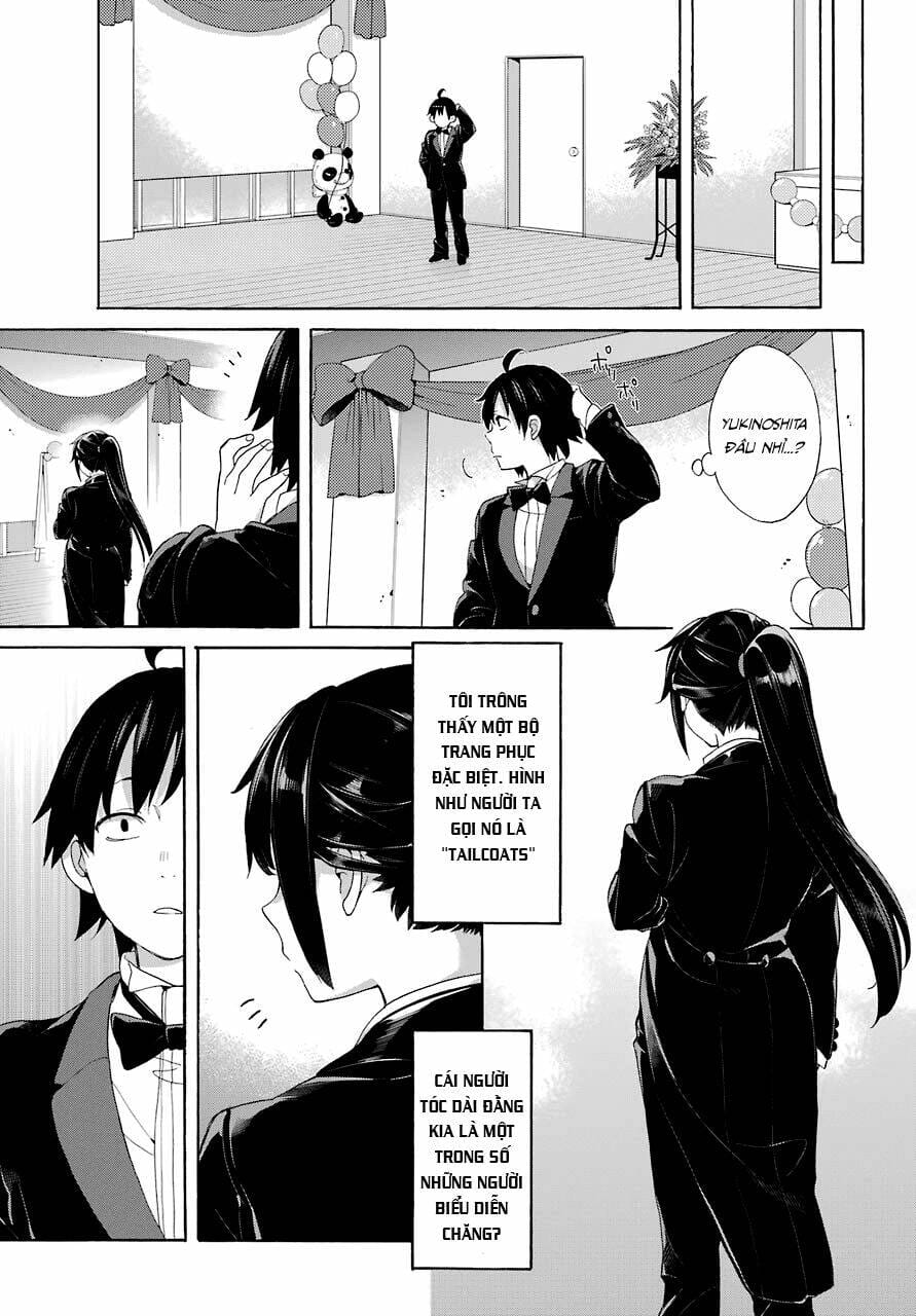 Truyện Tranh Chuyện Tình Thanh Xuân Bi Hài Của Tôi Quả Nhiên Là Sai Lầm - Oregairu trang 6
