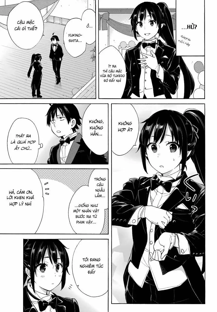 Truyện Tranh Chuyện Tình Thanh Xuân Bi Hài Của Tôi Quả Nhiên Là Sai Lầm - Oregairu trang 6