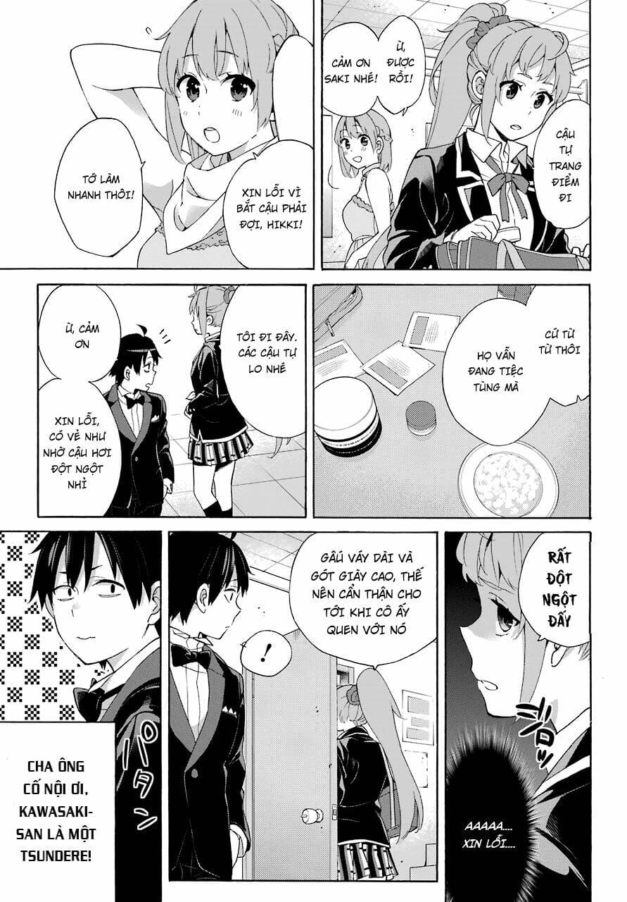 Truyện Tranh Chuyện Tình Thanh Xuân Bi Hài Của Tôi Quả Nhiên Là Sai Lầm - Oregairu trang 6