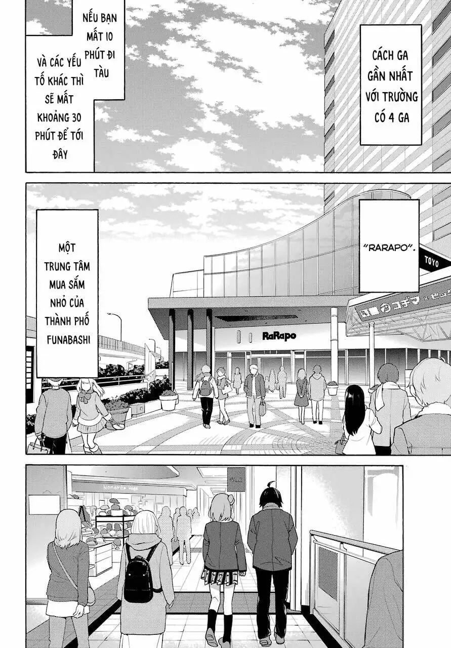 Truyện Tranh Chuyện Tình Thanh Xuân Bi Hài Của Tôi Quả Nhiên Là Sai Lầm - Oregairu trang 6