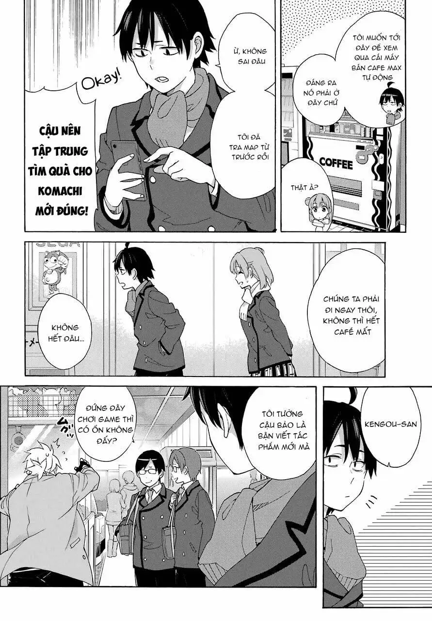 Truyện Tranh Chuyện Tình Thanh Xuân Bi Hài Của Tôi Quả Nhiên Là Sai Lầm - Oregairu trang 6