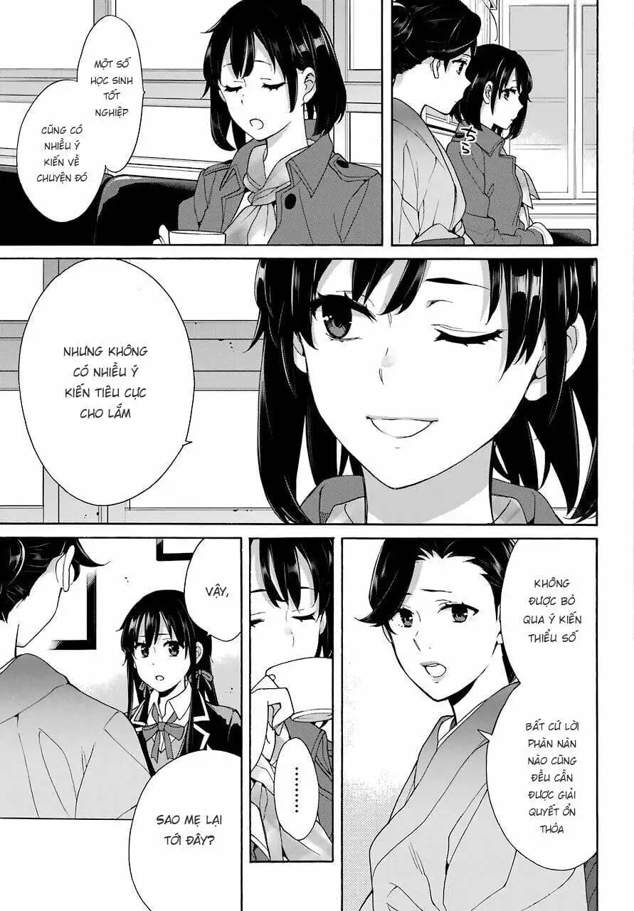 Truyện Tranh Chuyện Tình Thanh Xuân Bi Hài Của Tôi Quả Nhiên Là Sai Lầm - Oregairu trang 6