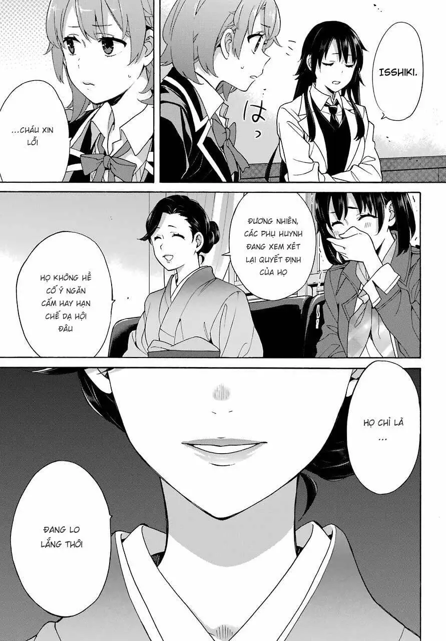 Truyện Tranh Chuyện Tình Thanh Xuân Bi Hài Của Tôi Quả Nhiên Là Sai Lầm - Oregairu trang 6