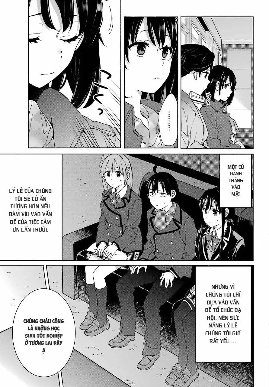 Truyện Tranh Chuyện Tình Thanh Xuân Bi Hài Của Tôi Quả Nhiên Là Sai Lầm - Oregairu trang 6