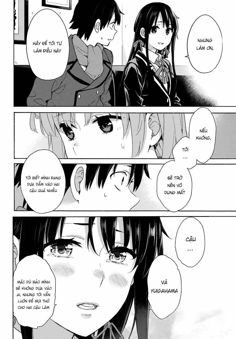 Truyện Tranh Chuyện Tình Thanh Xuân Bi Hài Của Tôi Quả Nhiên Là Sai Lầm - Oregairu trang 6
