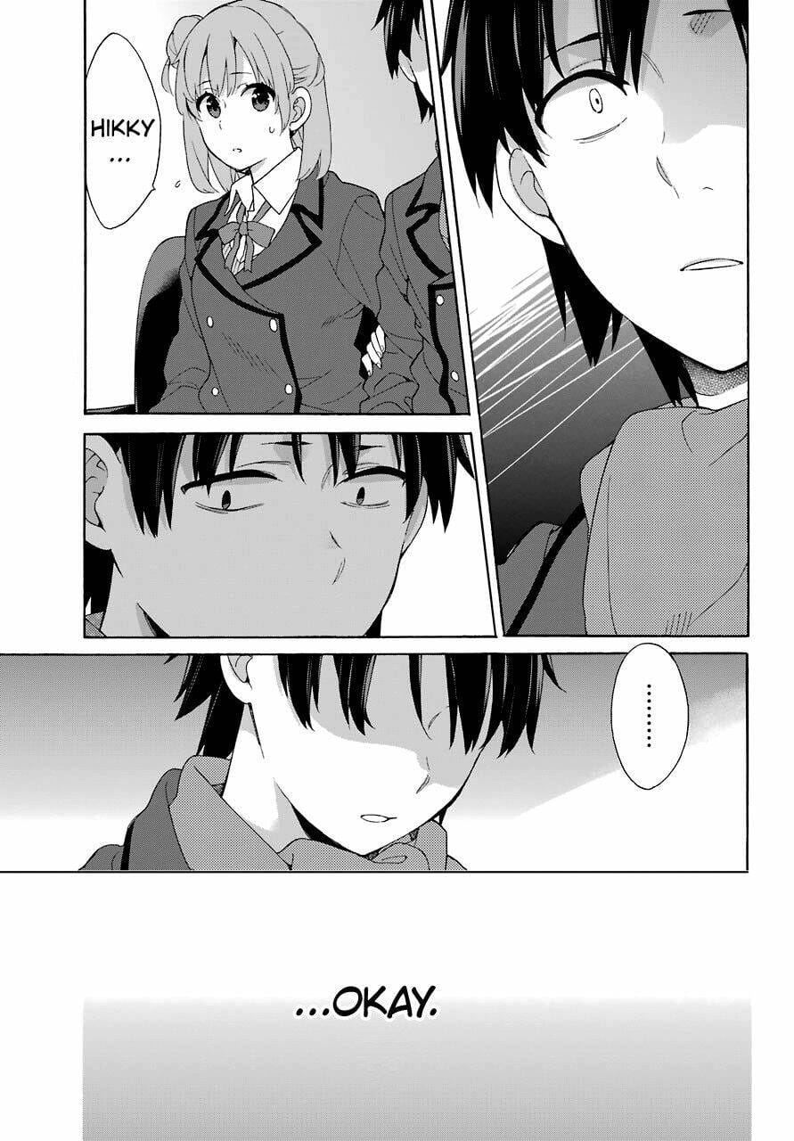 Truyện Tranh Chuyện Tình Thanh Xuân Bi Hài Của Tôi Quả Nhiên Là Sai Lầm - Oregairu trang 6