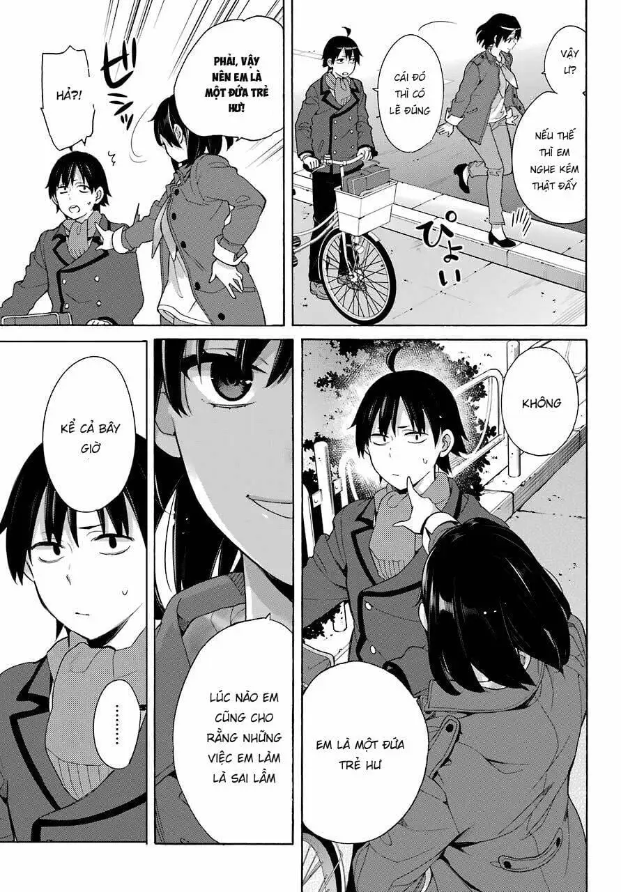 Truyện Tranh Chuyện Tình Thanh Xuân Bi Hài Của Tôi Quả Nhiên Là Sai Lầm - Oregairu trang 6