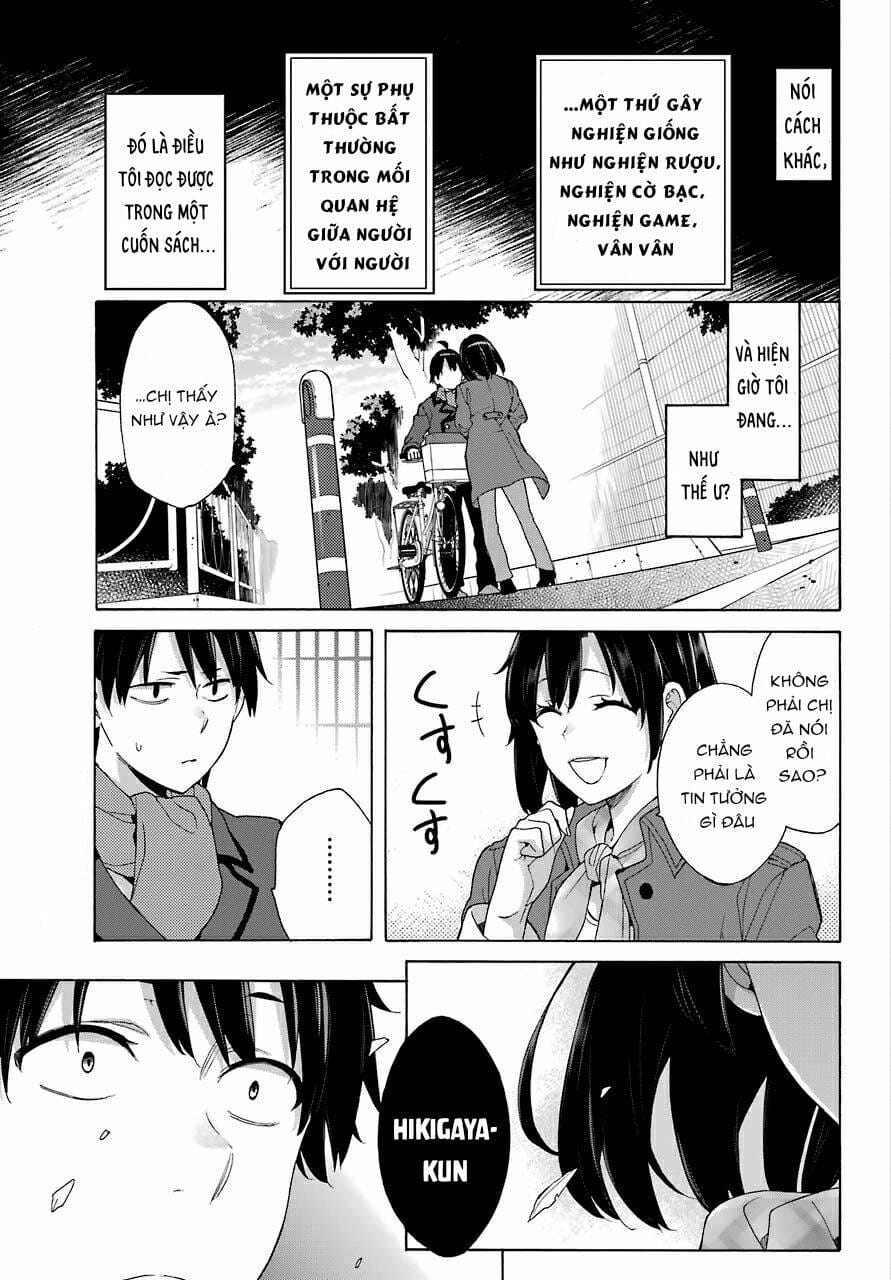 Truyện Tranh Chuyện Tình Thanh Xuân Bi Hài Của Tôi Quả Nhiên Là Sai Lầm - Oregairu trang 6