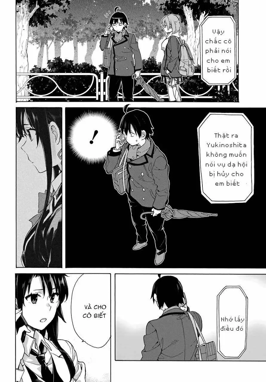 Truyện Tranh Chuyện Tình Thanh Xuân Bi Hài Của Tôi Quả Nhiên Là Sai Lầm - Oregairu trang 6
