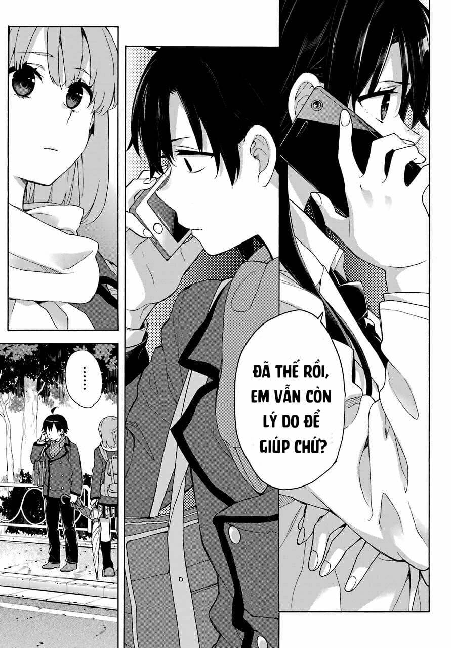 Truyện Tranh Chuyện Tình Thanh Xuân Bi Hài Của Tôi Quả Nhiên Là Sai Lầm - Oregairu trang 6