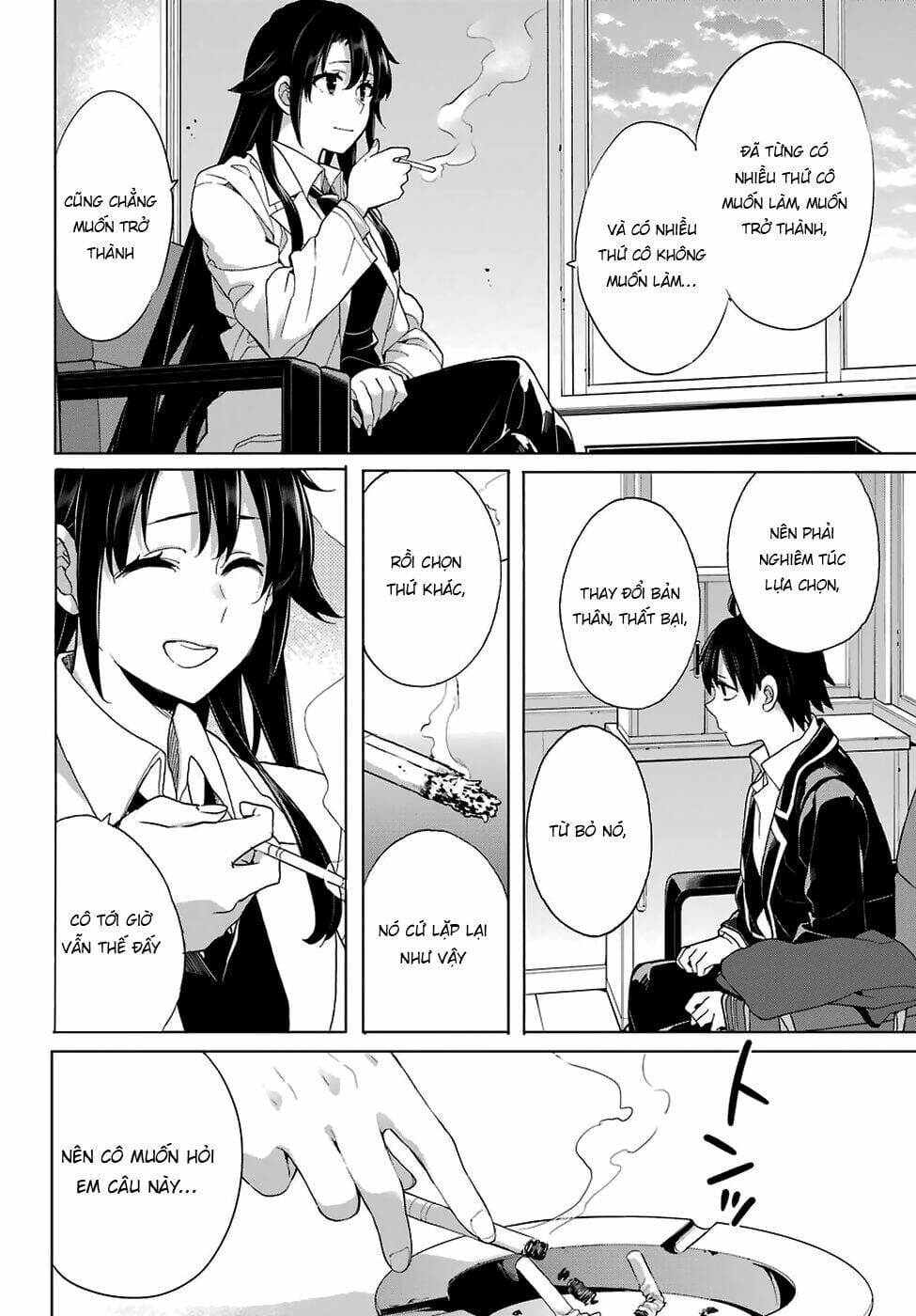 Truyện Tranh Chuyện Tình Thanh Xuân Bi Hài Của Tôi Quả Nhiên Là Sai Lầm - Oregairu trang 6