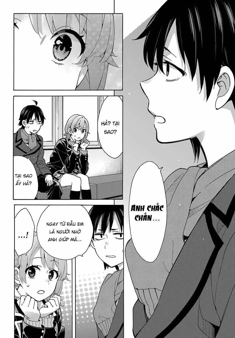 Truyện Tranh Chuyện Tình Thanh Xuân Bi Hài Của Tôi Quả Nhiên Là Sai Lầm - Oregairu trang 6