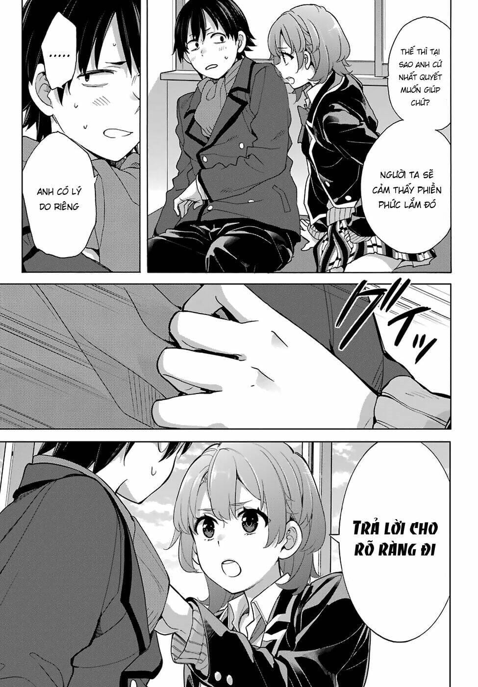 Truyện Tranh Chuyện Tình Thanh Xuân Bi Hài Của Tôi Quả Nhiên Là Sai Lầm - Oregairu trang 6