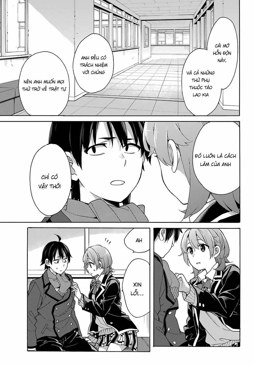 Truyện Tranh Chuyện Tình Thanh Xuân Bi Hài Của Tôi Quả Nhiên Là Sai Lầm - Oregairu trang 6