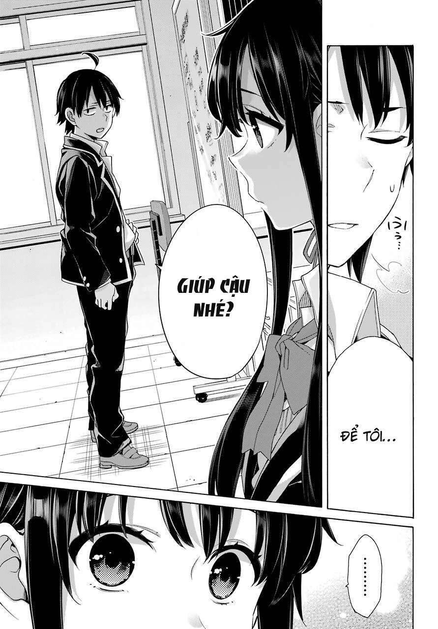 Truyện Tranh Chuyện Tình Thanh Xuân Bi Hài Của Tôi Quả Nhiên Là Sai Lầm - Oregairu trang 6