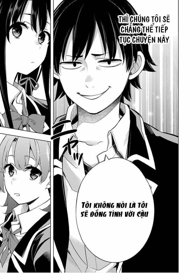 Truyện Tranh Chuyện Tình Thanh Xuân Bi Hài Của Tôi Quả Nhiên Là Sai Lầm - Oregairu trang 6