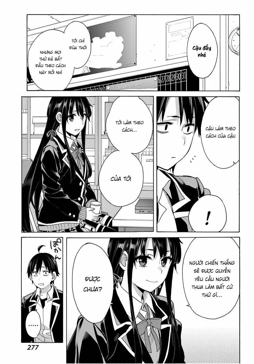 Truyện Tranh Chuyện Tình Thanh Xuân Bi Hài Của Tôi Quả Nhiên Là Sai Lầm - Oregairu trang 6
