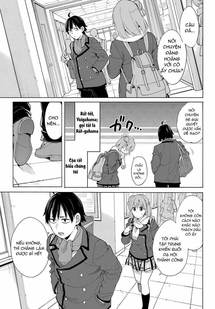 Truyện Tranh Chuyện Tình Thanh Xuân Bi Hài Của Tôi Quả Nhiên Là Sai Lầm - Oregairu trang 6