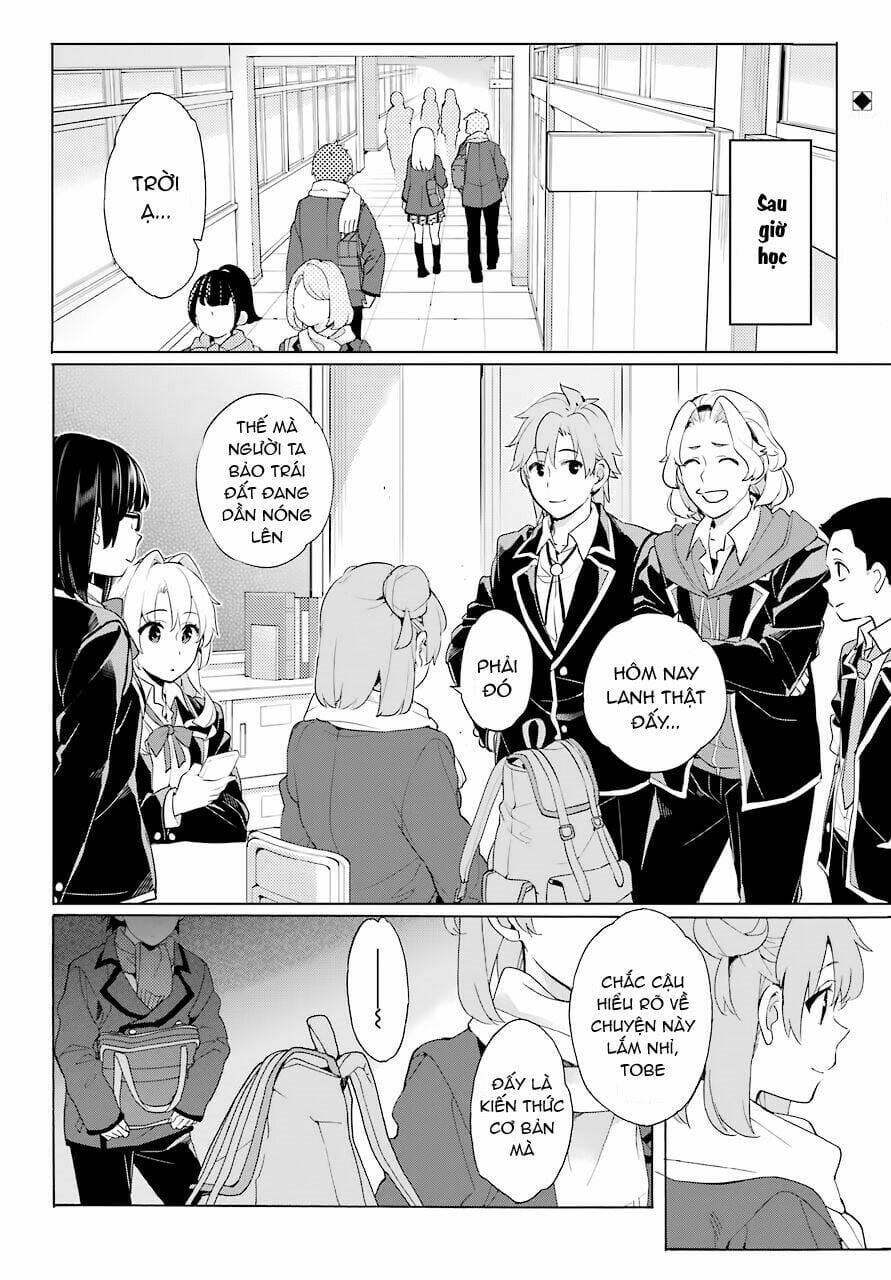 Truyện Tranh Chuyện Tình Thanh Xuân Bi Hài Của Tôi Quả Nhiên Là Sai Lầm - Oregairu trang 6