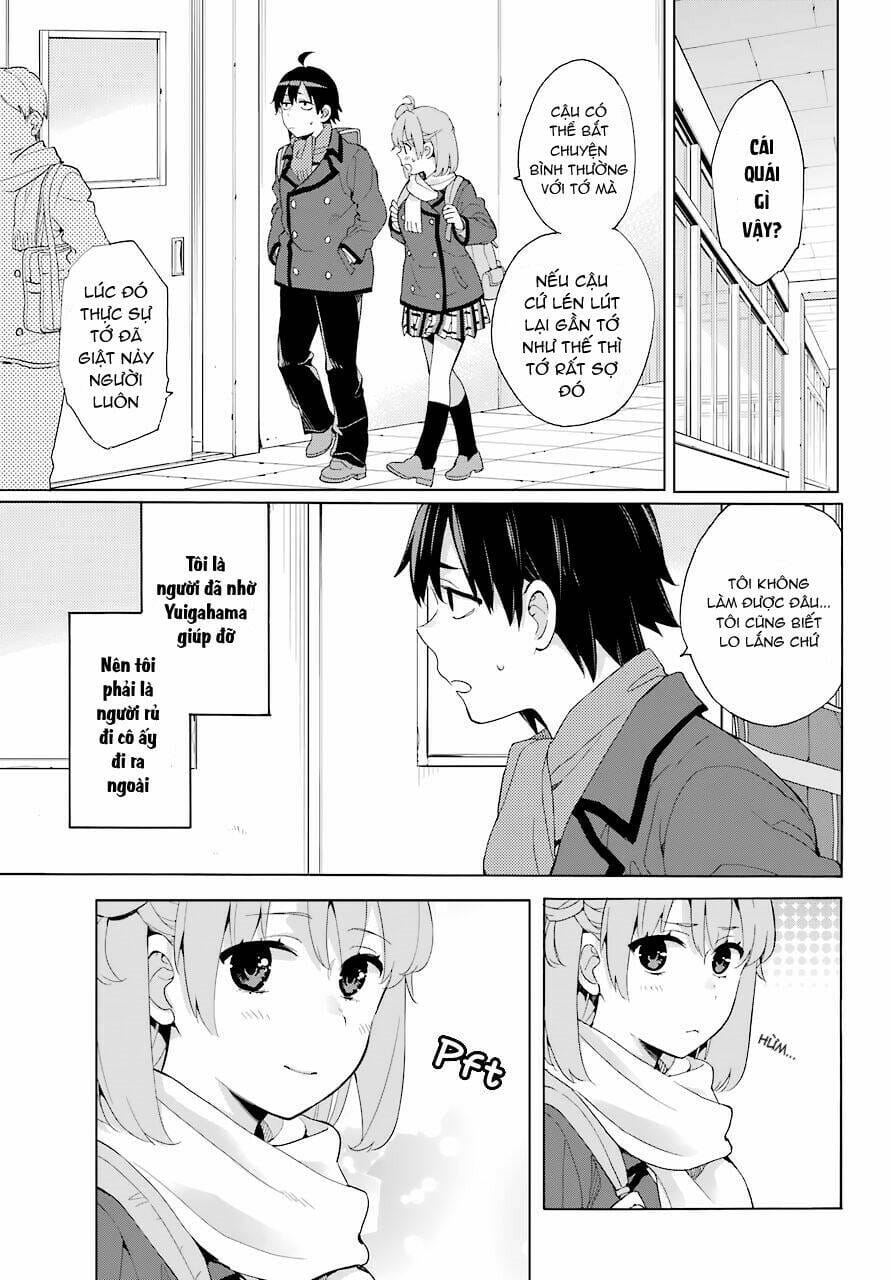 Truyện Tranh Chuyện Tình Thanh Xuân Bi Hài Của Tôi Quả Nhiên Là Sai Lầm - Oregairu trang 6