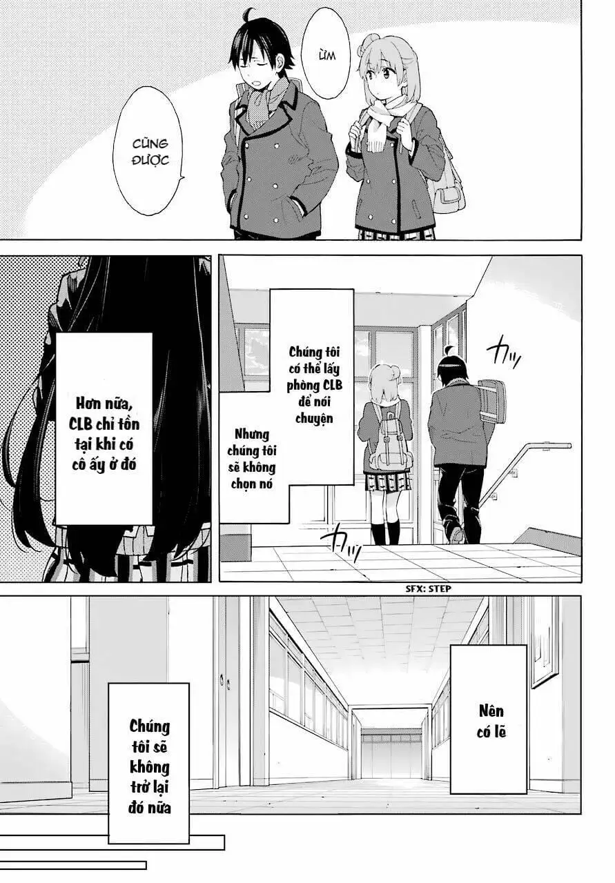 Truyện Tranh Chuyện Tình Thanh Xuân Bi Hài Của Tôi Quả Nhiên Là Sai Lầm - Oregairu trang 6