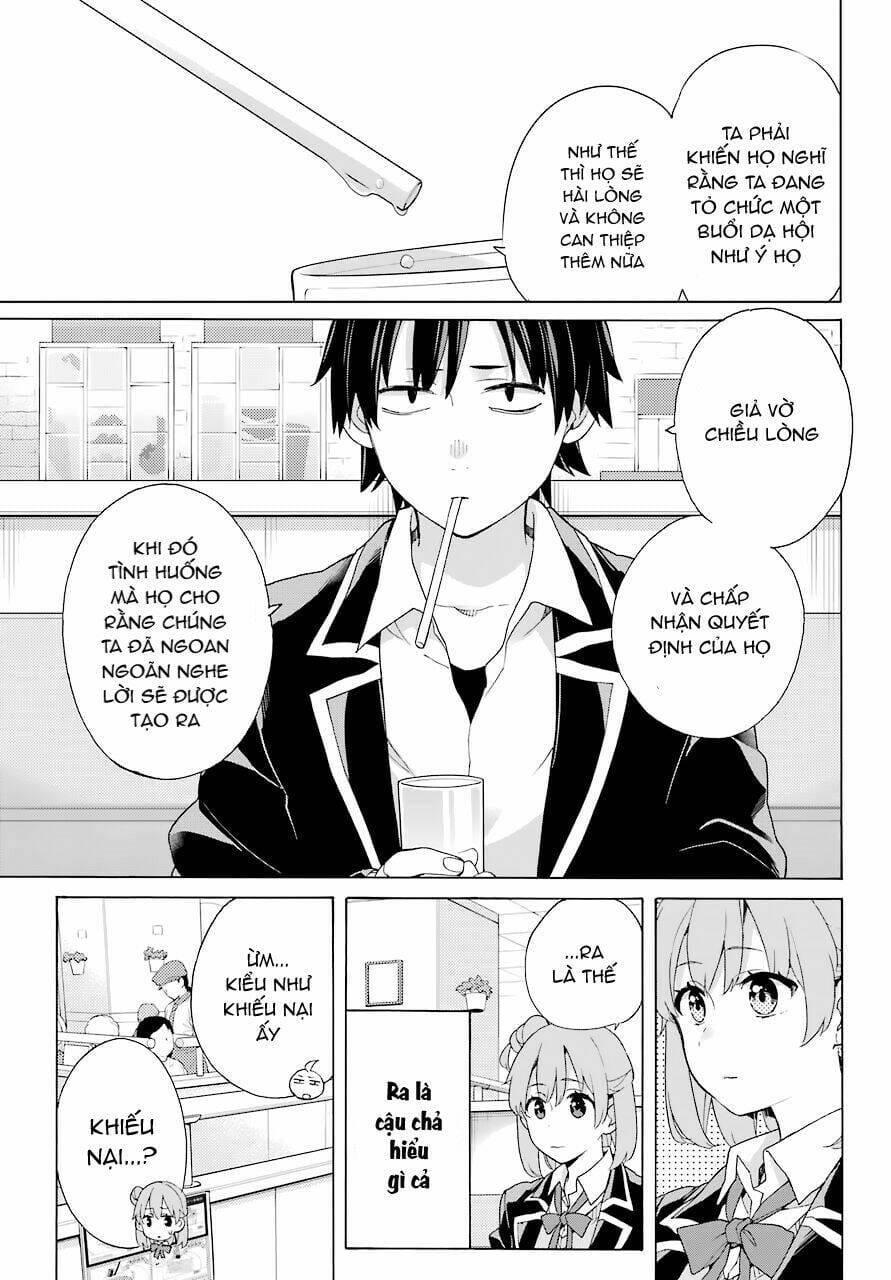 Truyện Tranh Chuyện Tình Thanh Xuân Bi Hài Của Tôi Quả Nhiên Là Sai Lầm - Oregairu trang 6