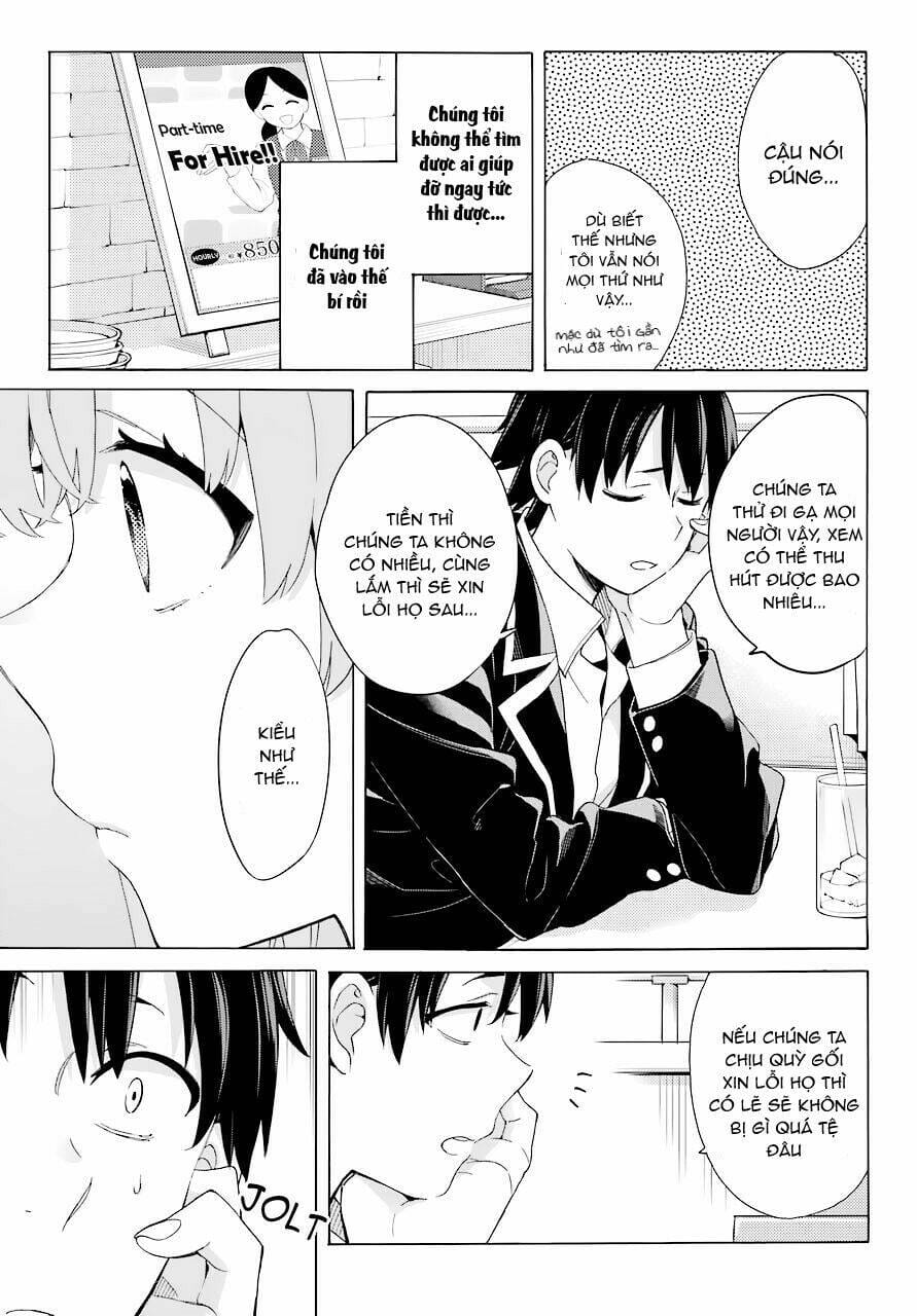 Truyện Tranh Chuyện Tình Thanh Xuân Bi Hài Của Tôi Quả Nhiên Là Sai Lầm - Oregairu trang 6