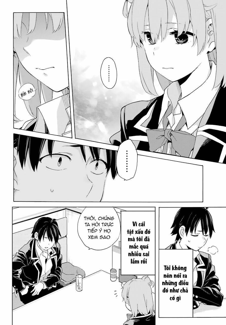 Truyện Tranh Chuyện Tình Thanh Xuân Bi Hài Của Tôi Quả Nhiên Là Sai Lầm - Oregairu trang 6