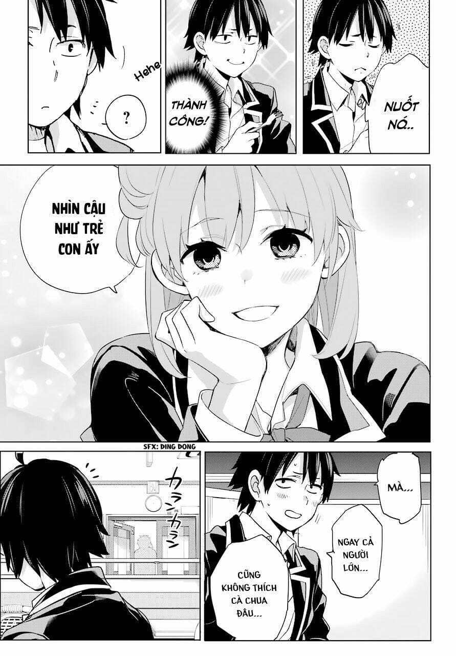 Truyện Tranh Chuyện Tình Thanh Xuân Bi Hài Của Tôi Quả Nhiên Là Sai Lầm - Oregairu trang 6